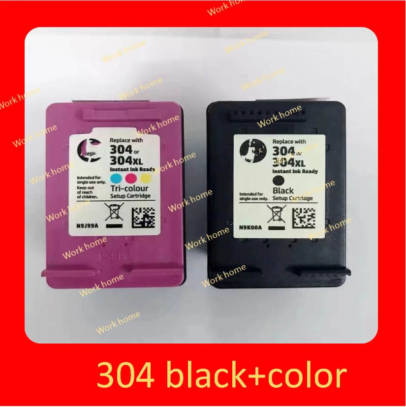 Cartuchos De TINTA COMPATIBLE Para HP DeskJet 3720 Tricolor 304XL, N9K07AE