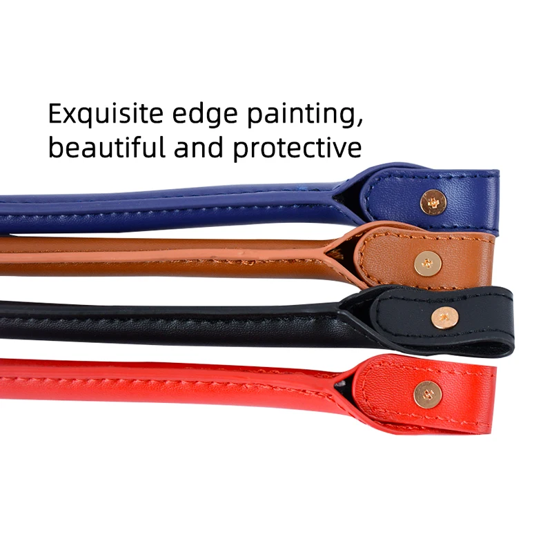 Long Pu Leather Shoulder Bag Strap Bag Handles Diy Replacement Purse Handle  Durable Purse Strap Multi Color For Handbag Belts Strap Bag Accessories -  Temu