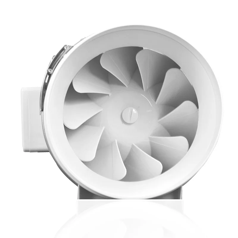In line Duct Centrifugal Kitchen Extractor Hydroponic Bathroom Fan upto 1875m3/h 