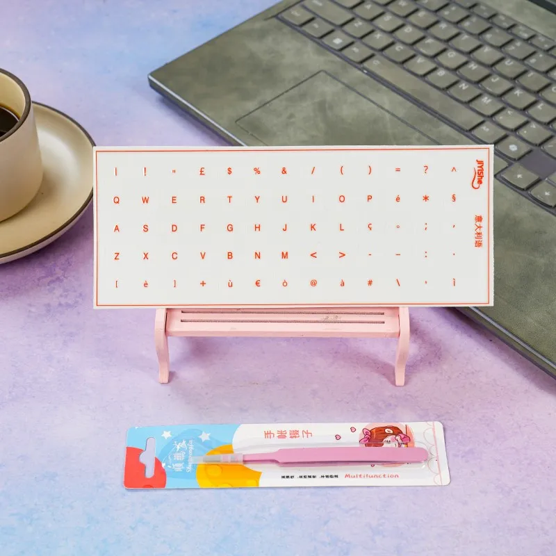 Italian Language Keyboard Stickers - Durable, Fade-Resistant Labels