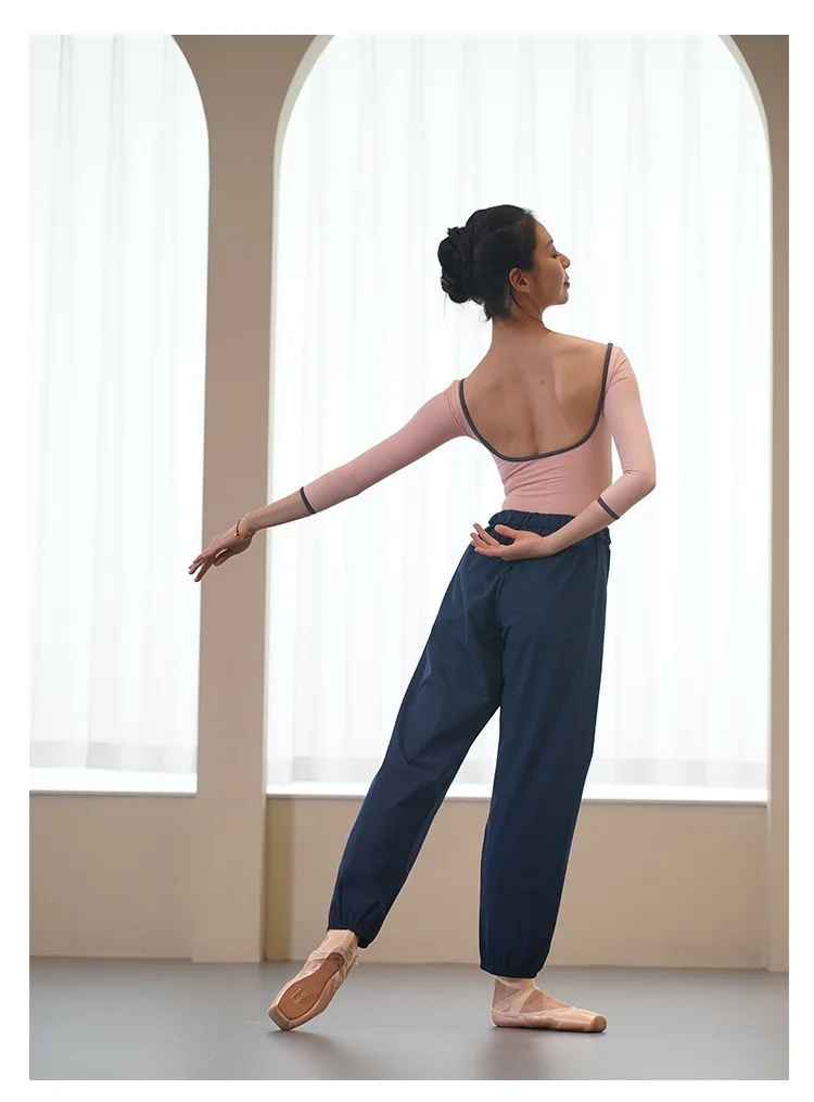 Ballett Tanz Lange Hosen Erwachsene Täglich Bequem Im Freien Praxis Tanzen Kleidung Frauen Schnell Trocknende Bunte Tanz Hosen – Detail 8