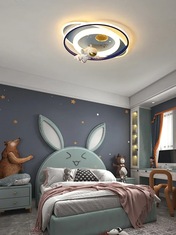 Ceiling Lights Kids Room Astronaut Boys Girls Bedroom Princess Spaceman Rocket Rabbit Ceiling Lamp Bedroom Light Luminaire led ceiling light,ceiling light,motion sensor ceiling lamp