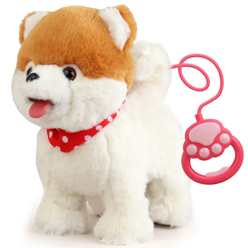 Children'S Gift Plush Toy Licking Dog Intelligent Repeating Machine Dog Simulation Can Walk Walk And Bark Electronic Dog Toy 6
