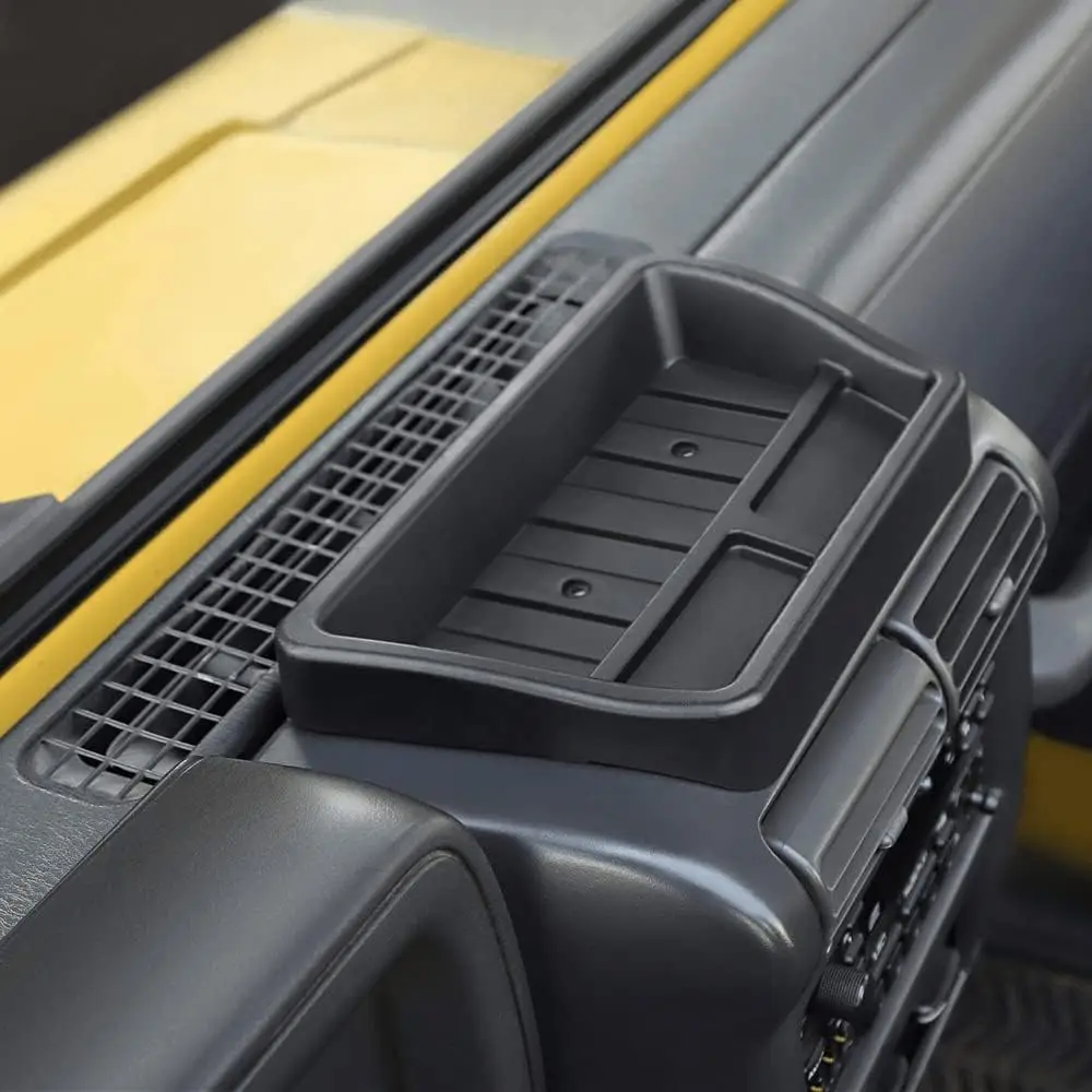 Dashboard Storage Box Organizer Tray Holder For Jeep Wrangler TJ 1997-2006 Car Accessories Interior