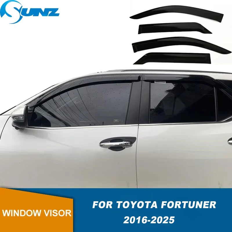Side Window Visor For Toyota Fortuner SW4 2016 2017 2018 2019 2020