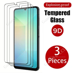 3 - Pack Premium Tempered Glass Screen Protector Film for Tempered glass (For Galaxy F06)
