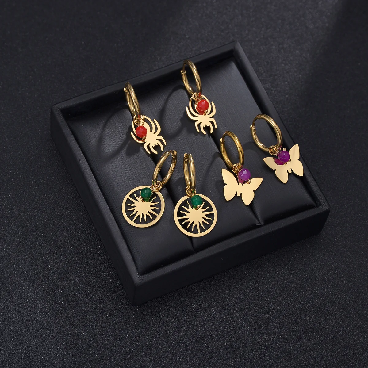Spider-Earrings-for-Women-Gold-Color-Butterfly-Ear-Stud-Stainless-Steel-Jewelry-Onlyfans