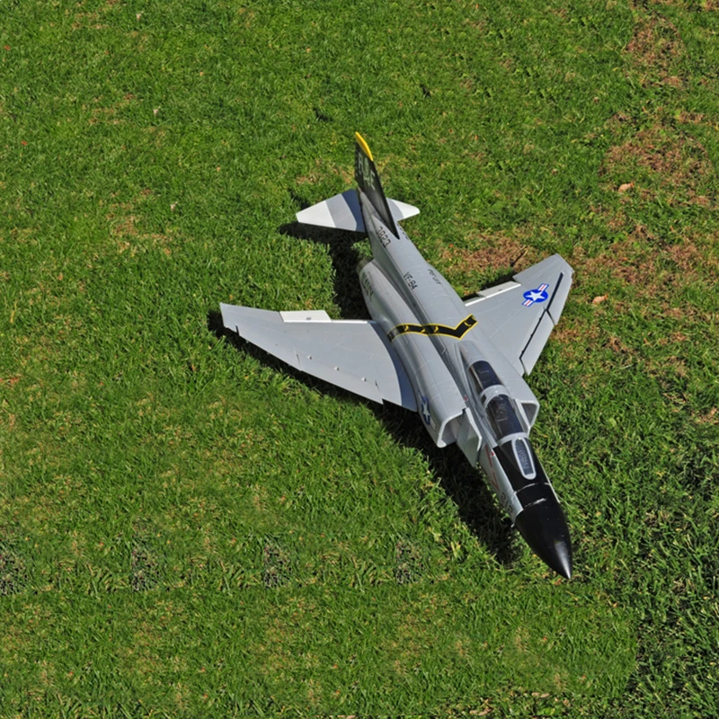LX/Lanxiang/Sky Flight Hobby Radio Controlled Planes Twin 12-Bladeds EDF F4 Phantom II Gray ARF/PNP 5