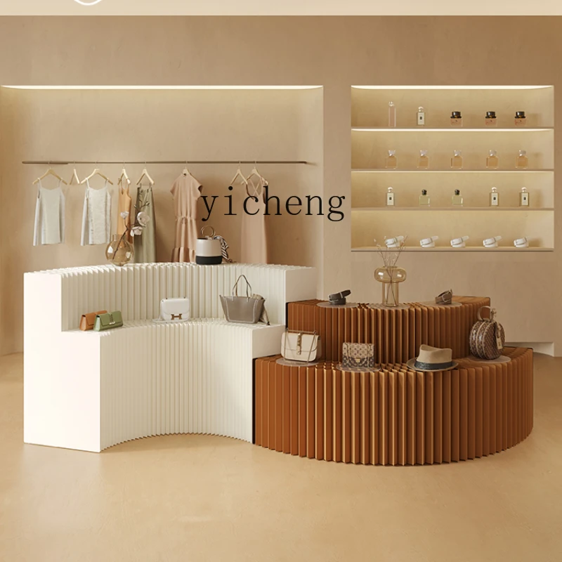 

Zf Decorative Booth Zhongdao Display Stand Multi-Layer Foldable Showcase