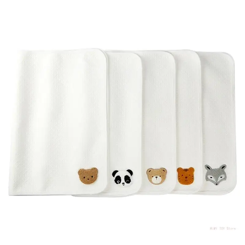 

50x70cm Waterproof Baby Changing Pad Cotton Cartoon Diaper Changer Mat Cushion