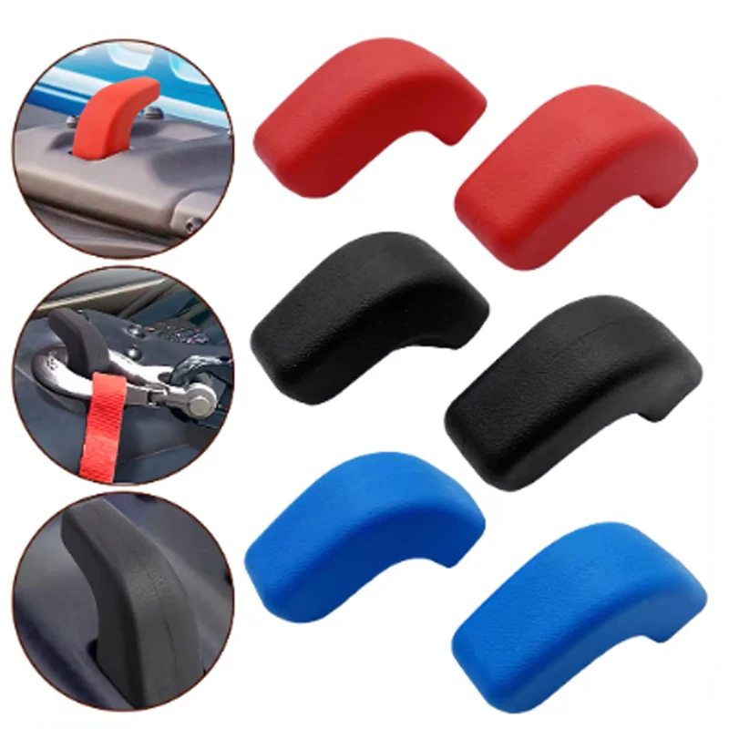 Front Bumper Tow Hook Covers Towball Hook Protector for Jeep Wrangler JK JL Gladiator JT 2007-Car Accessories