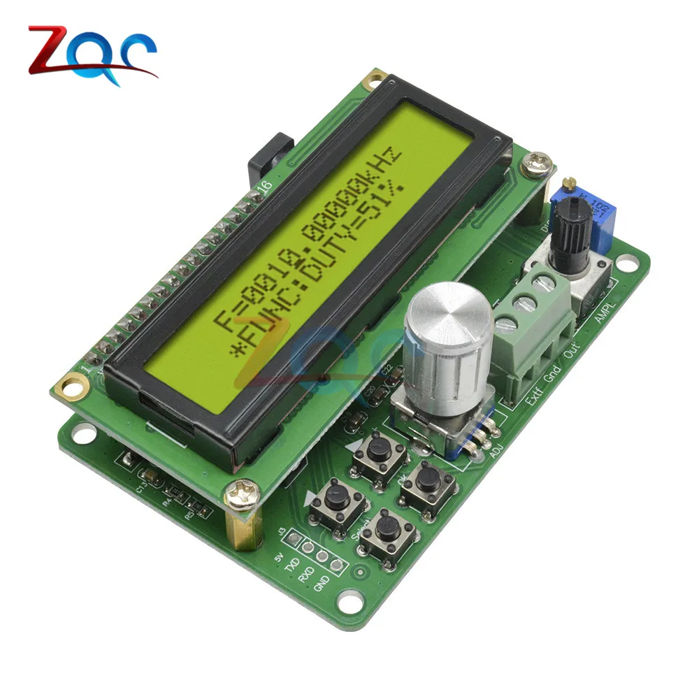FYE050 DDS Function Signal Generator Frequency Counter Waveform Triangle Sine Square Wave Duty Cycle Frequency Generator Module signal generator signal generator kit