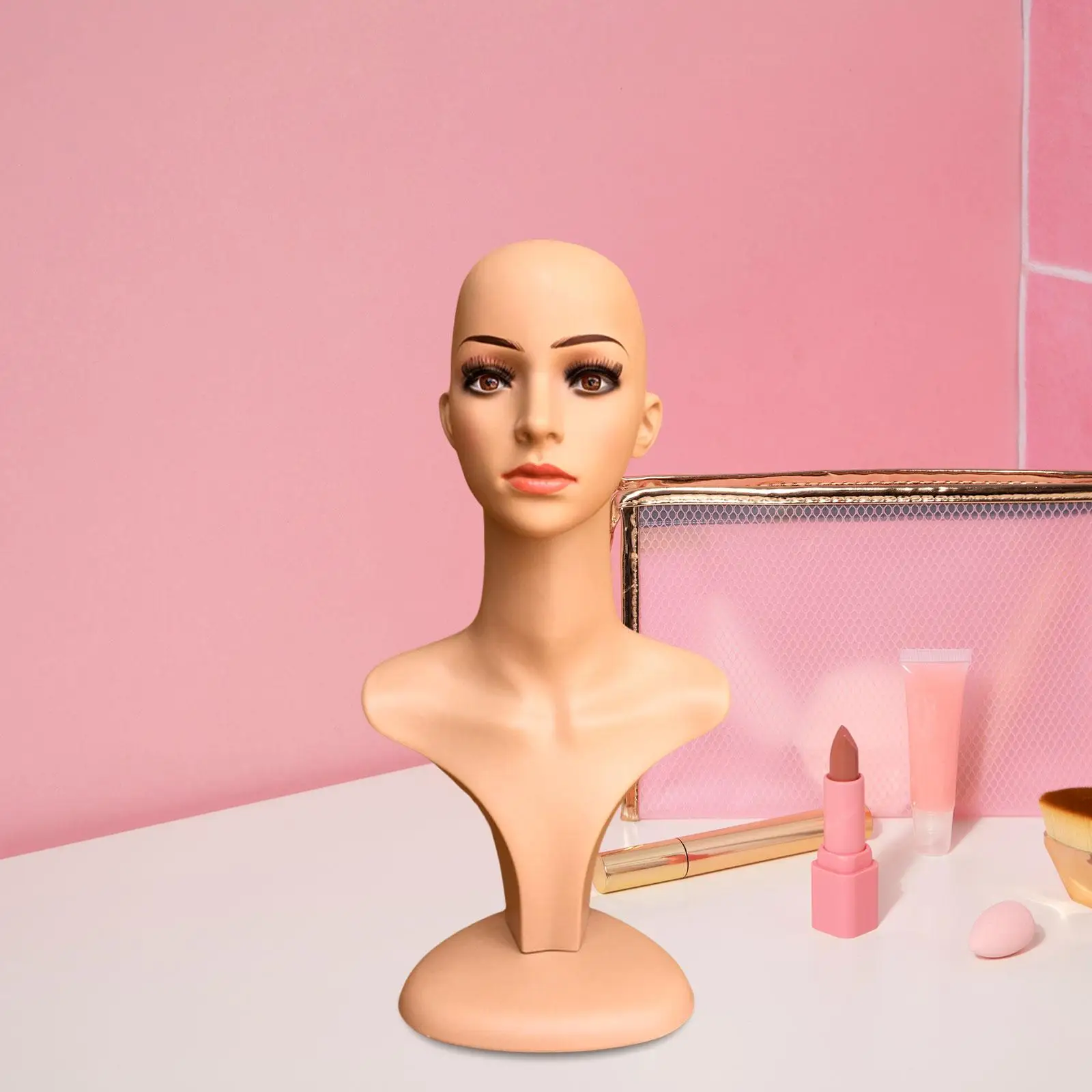 마네킹 디스플레이 헤드, 어깨, 다목적, 헤어 피스용 마네킹