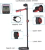 LCD Backlight All Metal Detecting Gold Detector TX610 New Design Foldable Underground Objects treasure Hunting Material Check 4