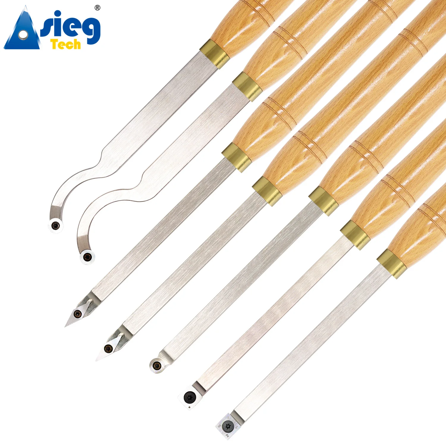 

Woodturning Tool Carbide Insert Cutter Wood Turning Lathe Chisel for Woodturning Tools Finisher Hollower Detailer Wood DIY