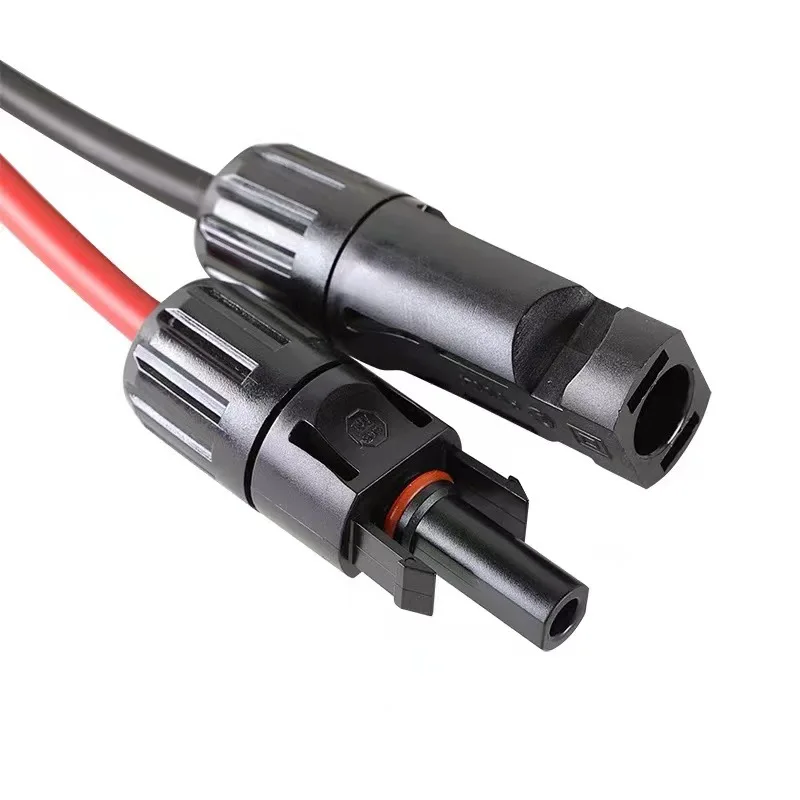 30' 10AWG MC4 Extension Cable, Dual, Combined Cable