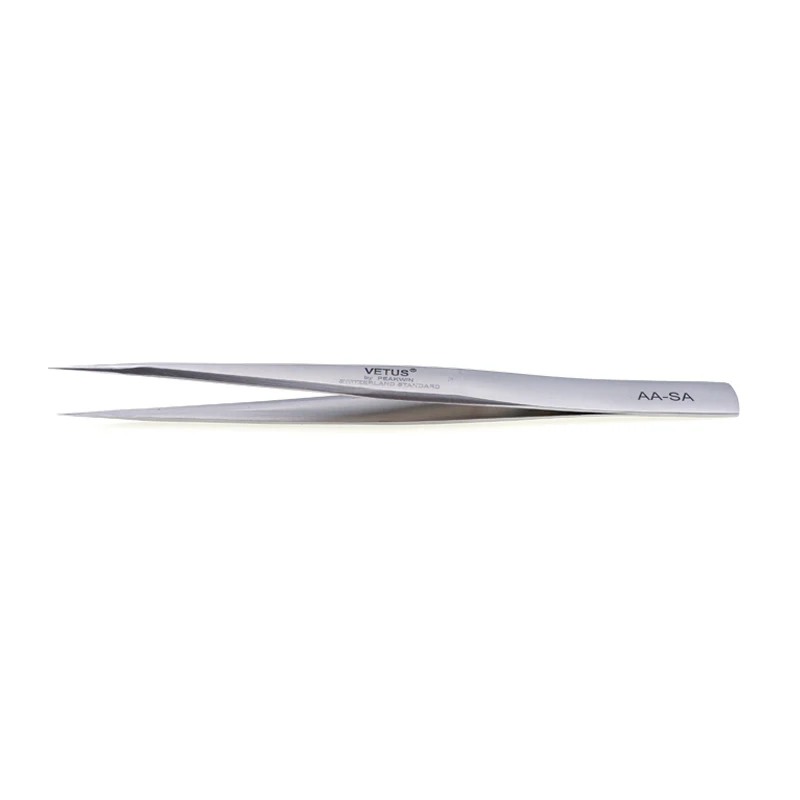 1pcs VETUS NEW AA-SA Eyelash Tweezer 3D/6D Volume Eyelash Extension Best Quality Eyebrow Tweezer Watch Tools Makeup Tweezers 3