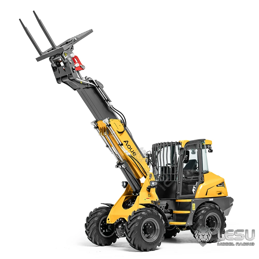 In Stock LESU 1/14 RC Hydraulic Metal Loader AOUE AT1050 Truck ST8 Light Sound ESC Motor Remote Control Painted Assembled Car 2