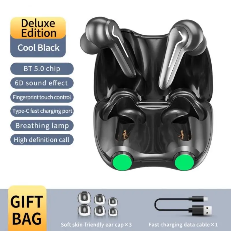 

KINGSTAR Wireless Gaming Headset Bluetooth-compatible In-ear Earphones Low Latency HiFi Stereo Earbuds Sport Headphones With Mic