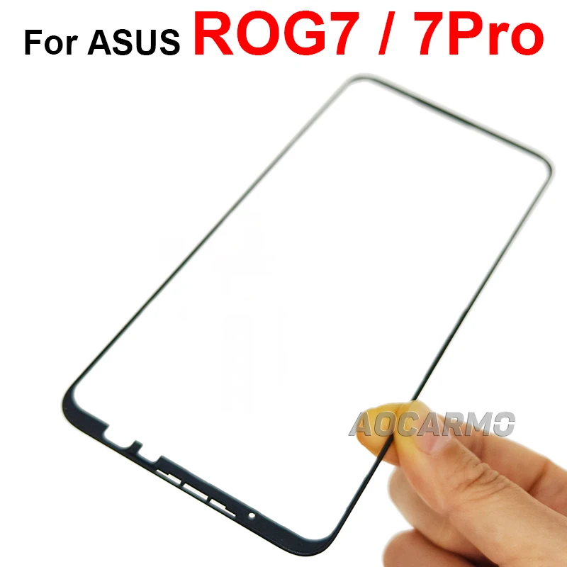 ASUS ROG Phone 7 7Pro Pro 전면 스크린 스탠드 베젤 프레임 LCD 디스플레이 브래킷 플라스틱 Hoder 교체 부품