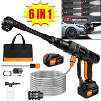DayPlus Cordless Pressure Washer, 3000PSI Portable High Pressure Washer, Lightweight Jet Wash with Adjustable 6 in 1 Nozzle 1