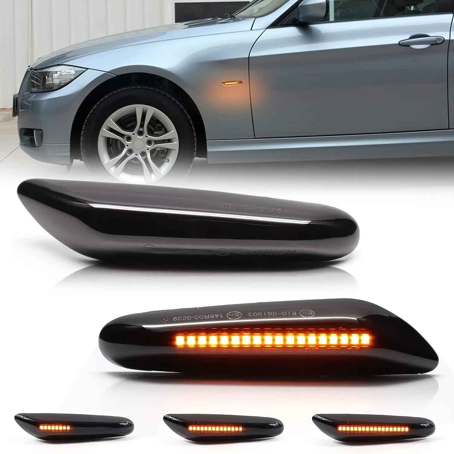 Clignotants LatéRaux LED Voiture Clignotant Dynamique LED Pour BMW X1
