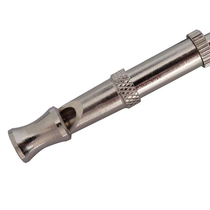 1PC Training Puppy Pet Dog Whistle Two-tone Ultrasonic Flute Stop Barking Ultrasonic Sound Repeller Cat Training Keychain dog whistle
