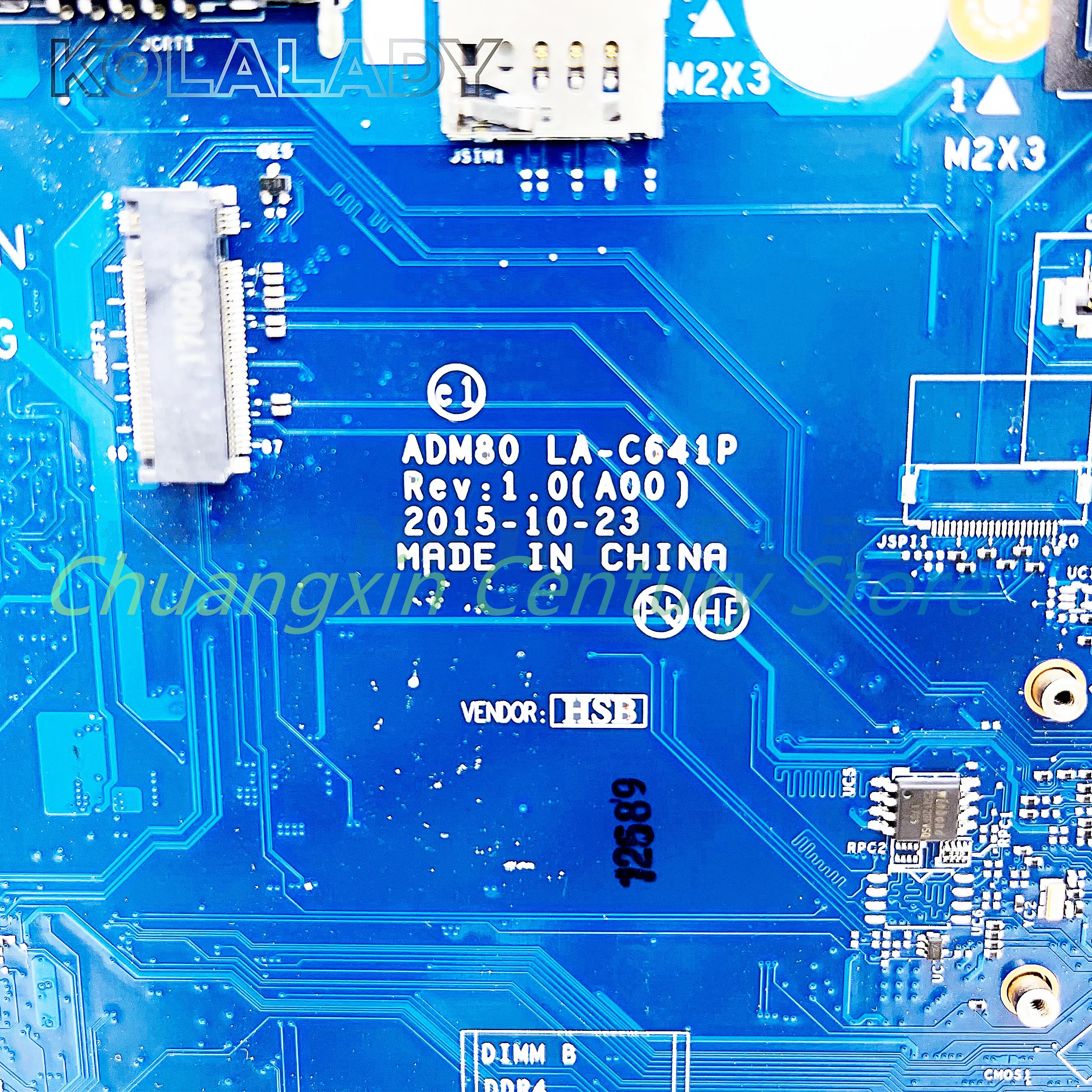 Placa-mãe La-c641p para Dell E5570 com Cpu i3 i5 i7 100 Teste é Bom Antes do Envio - Imagem 2
