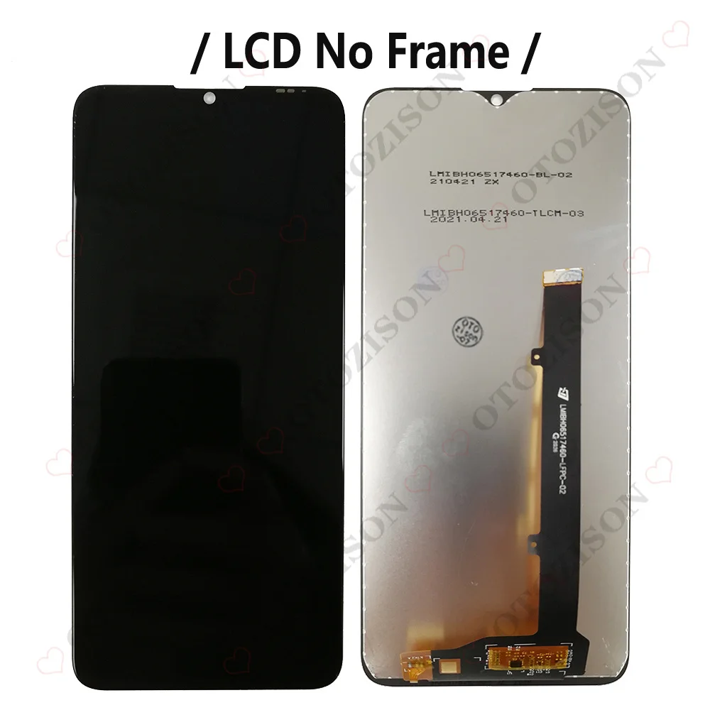 LCD With Frame For ZTE Blade A51 A52 2022 A53 Pro A54 A34 LCD A52