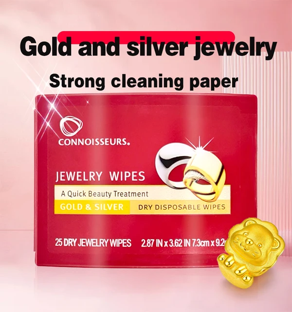 American CONNOISSEURS Silver Wiping Paper Decontamination Brightening  Antioxidant Gold And SilverJewelry Polishing - AliExpress