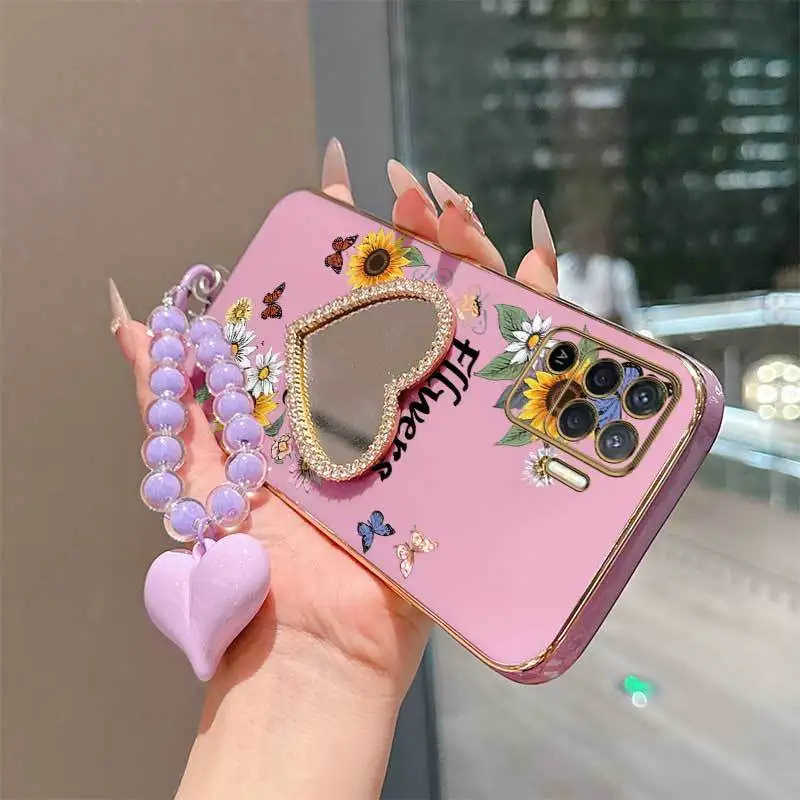 Butterflies Fluttering Phone Case Set with Lanyard and Stand