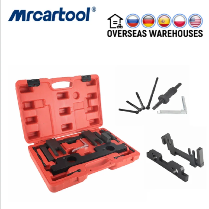 

MRCARTOOL Compatible for Engine Alignment Locking Fixture Timing Adjustment Tool Kit for BMW N20 N26 Gas Engines Locking Tool