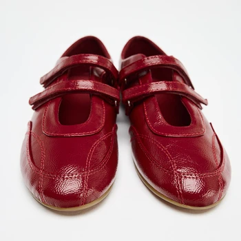 Women Flats Summer 2025 Trend Shallow Loafers Mary Jane Ballet Shoes Women Casual Comfort Dress Sneakers Women Zapatos De Mujer 1