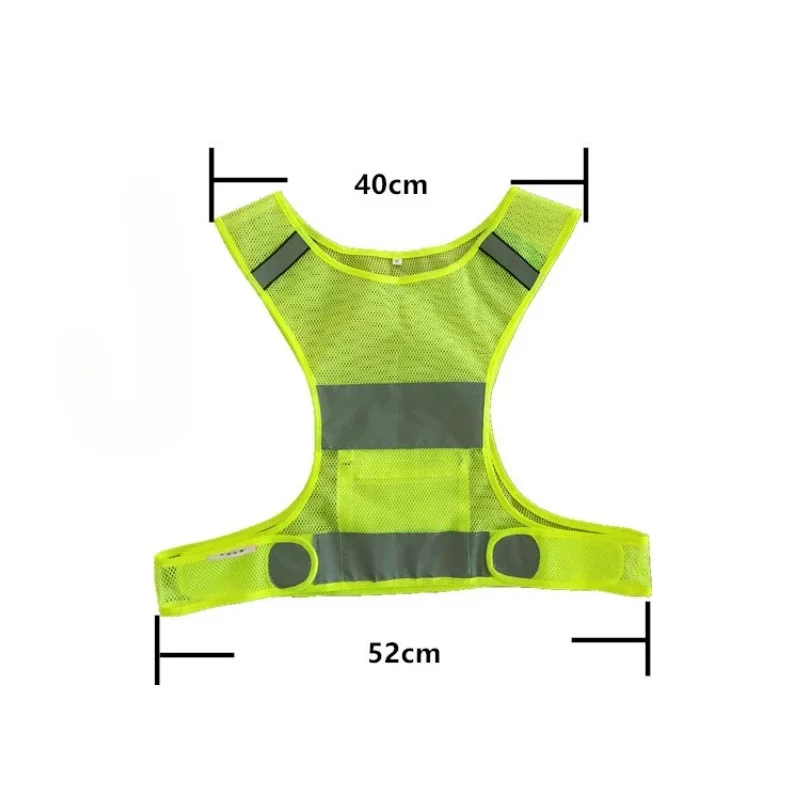 Outdoor Running Reflective Vest Cycling Vest Lightweight Safety Fishing Sports Gear for Women Men