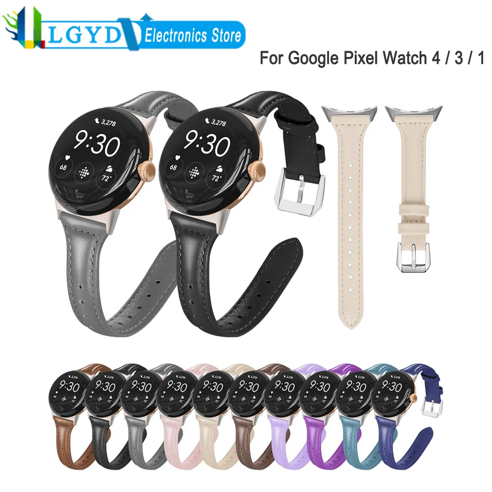 Genuine Leather Adjustable Watch Band – Fashion Wristband