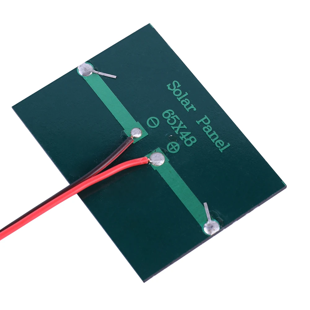 Mini Solar Panel Waterproof Hike Camping 1W 3V 100MA Cells Power Bank Battery Solar Charger for Mobile Phone Quick Charging