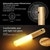 1pc Intelligent Human Body Induction Night Light, LED Rechargeable Corridor Cabinet Wall Light, Household Toilet Wall Induction 4