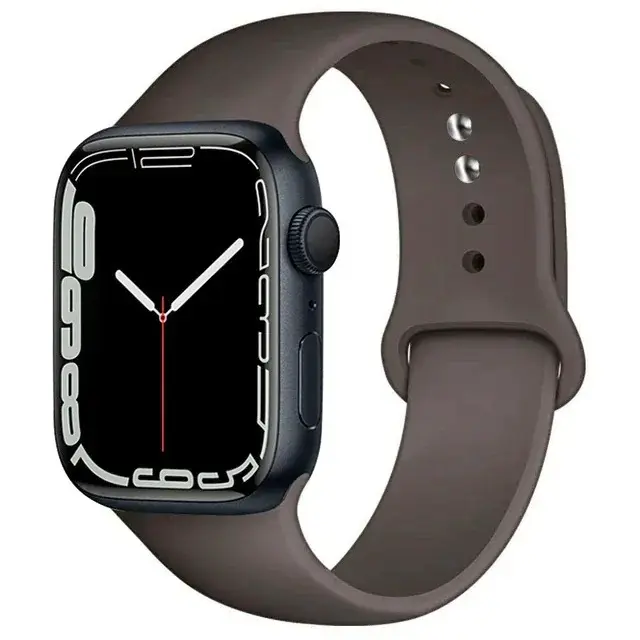 Silicone Band For Apple Watch strap 46mm 44mm 45mm 40mm 41mm 42-38mm 49mm sport bracelet iwatch series 11 10 9 8 7 6 5 SE Ultra3 - Image 46