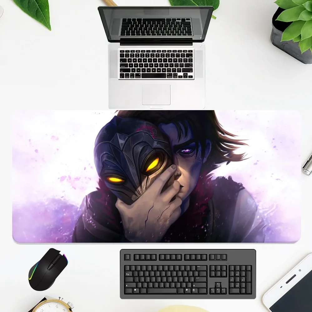 A-Arcane season 2  Viktor Mouse Pad office Large Small Computer pc Keyboard Rubber Game Anti-Slip Mice Mat big 5