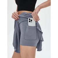 ​​Women's Tennis Skirt with Built-in Shorts Pleated Yoga Badminton Skort Non Slip Workout Running Skirt Fashion Sportswear​​ - Image 4