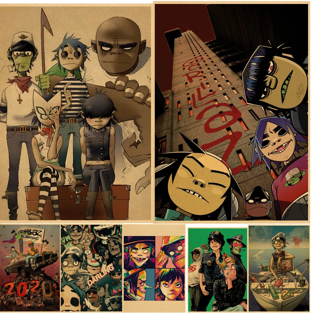 gorillaz - AliExpress