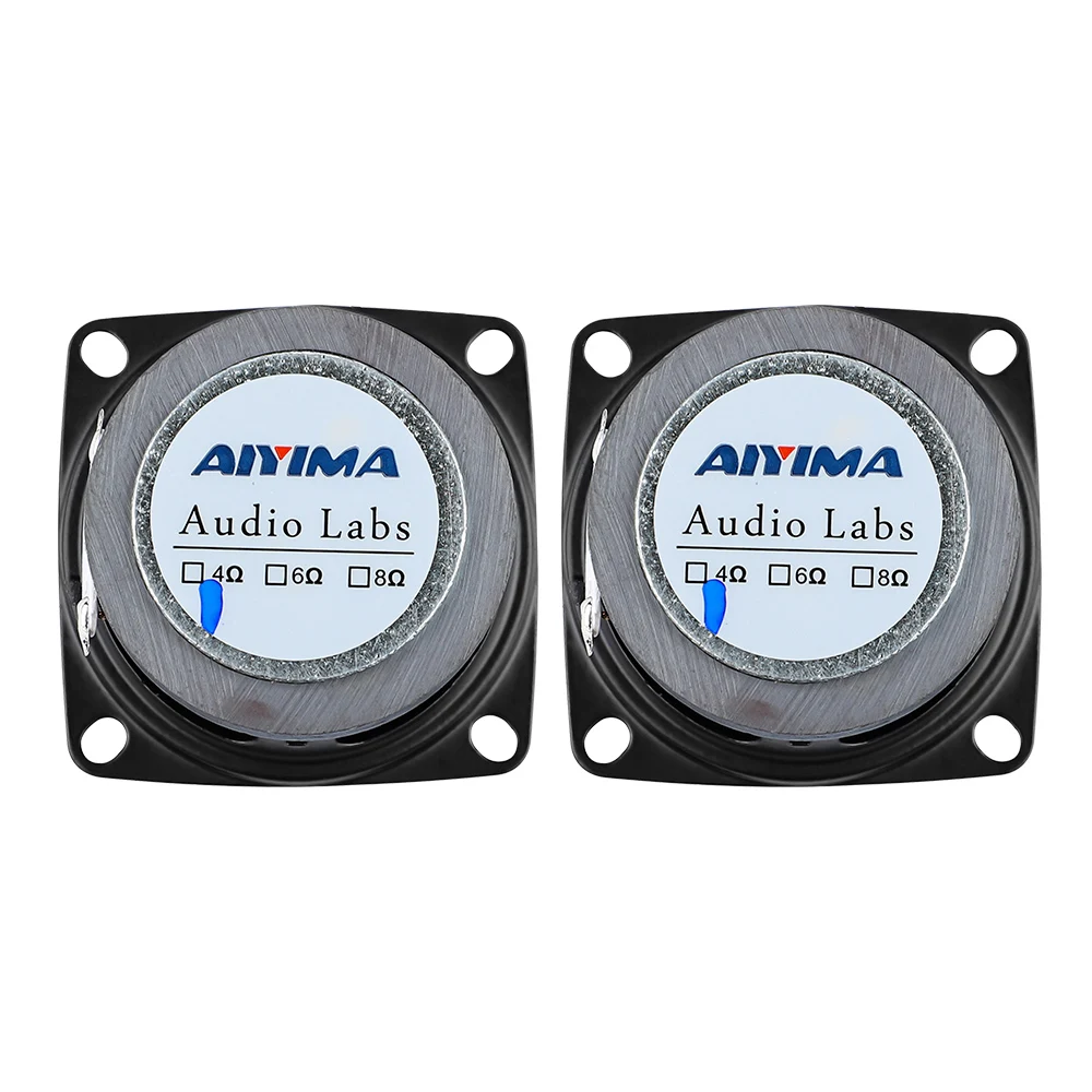 Aiyima-alto-falante Hifi Full Range Alto-falantes Mini Woofer Subwoofer de Áudio Alto-falante Linha Doméstica Faça Você Mesmo 4ohm 5w Pcs - Image 3