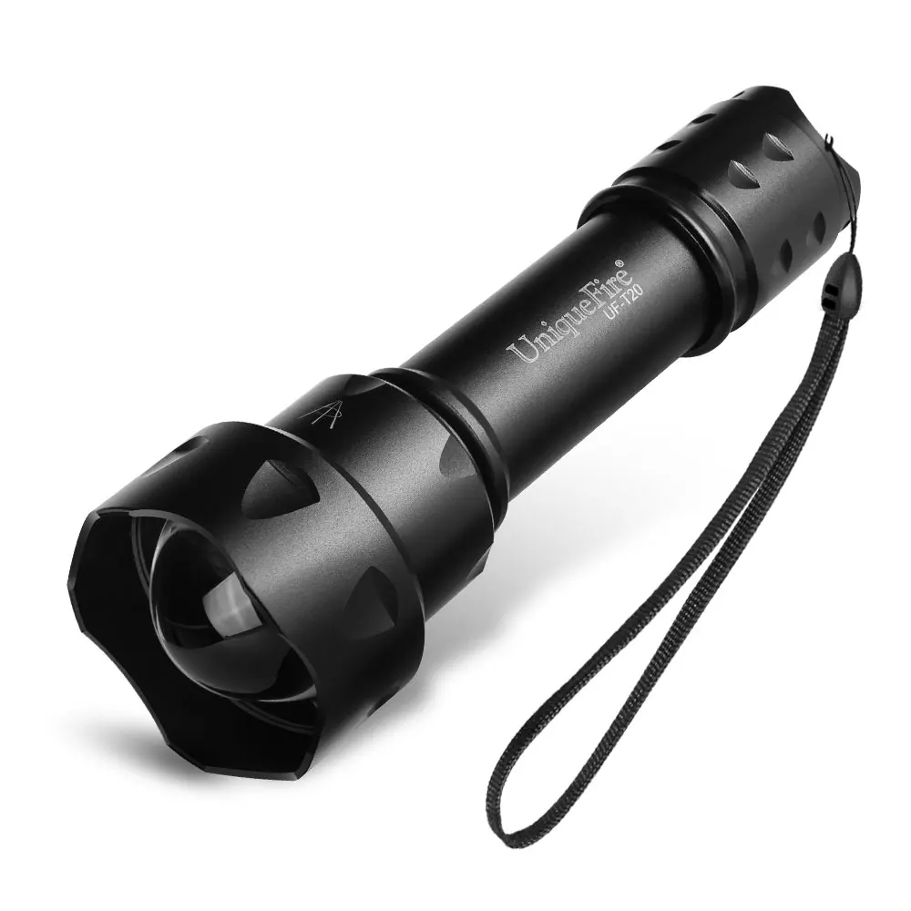 

UniqueFire T20 38mm Lens IR 940nm 3 Mode LED Night Vision Flashlight Infrared Light Adjustable Zoomable Outdoor Tactical Torch