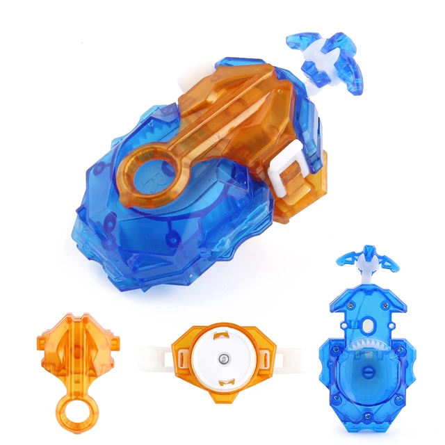Bey Burst Metal Spinning Top Battle Gyro Toy with String Launcher Set Gift 4