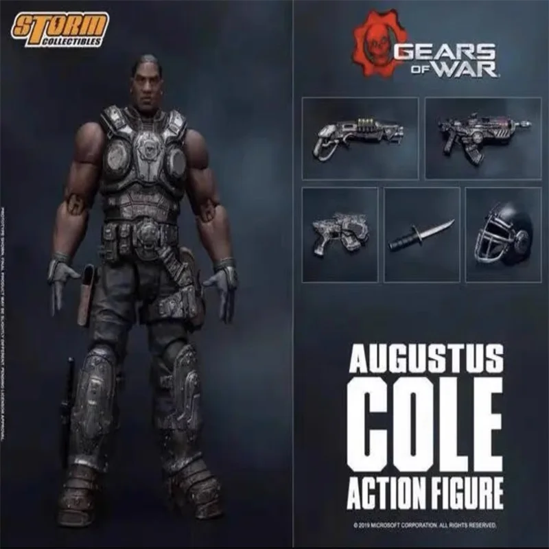 

Storm Toys 1/12 Augustus Cole Gears of War 5 Full Set 6'' Action Figures Model In Stock For Fans Collection