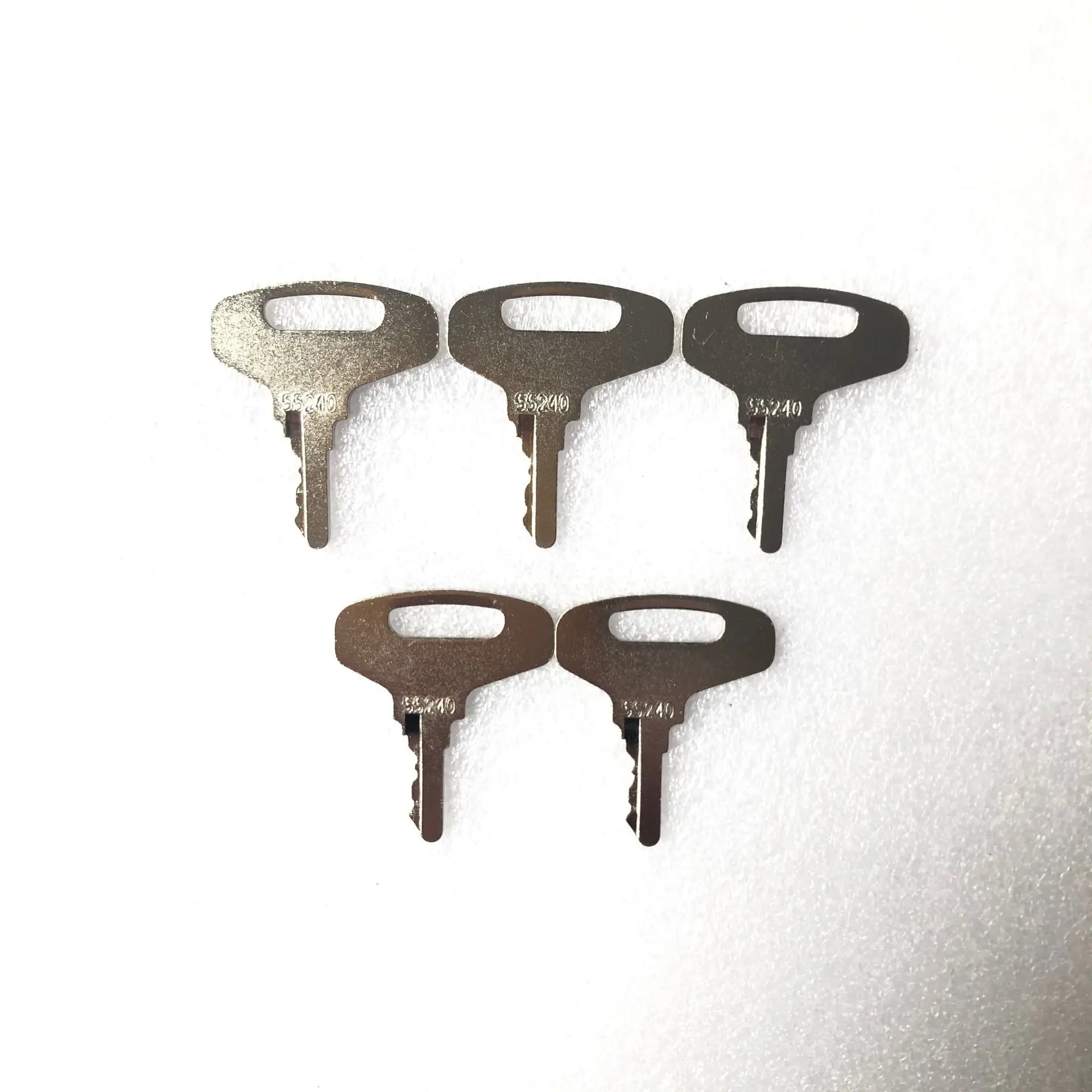 

5 Pcs 55240 key For Kubota Thomas Broce Gehl Kalmar Komatsu Tractor Skid Steer Loader Cub Cadet Electric Lift ELI80-0104