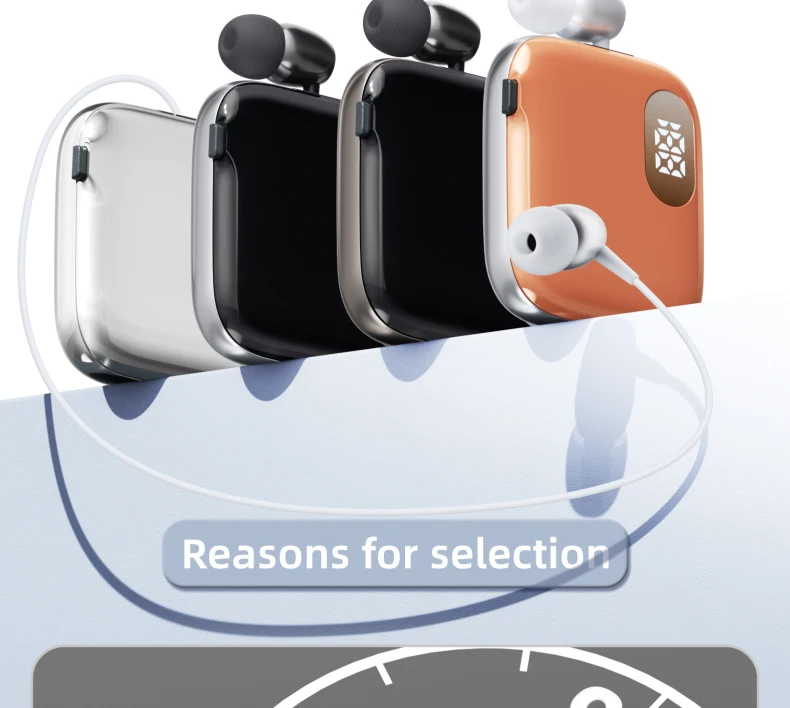 Bluetooth Headphones With Noise Canceling And 90h Battery Life_voghion.com