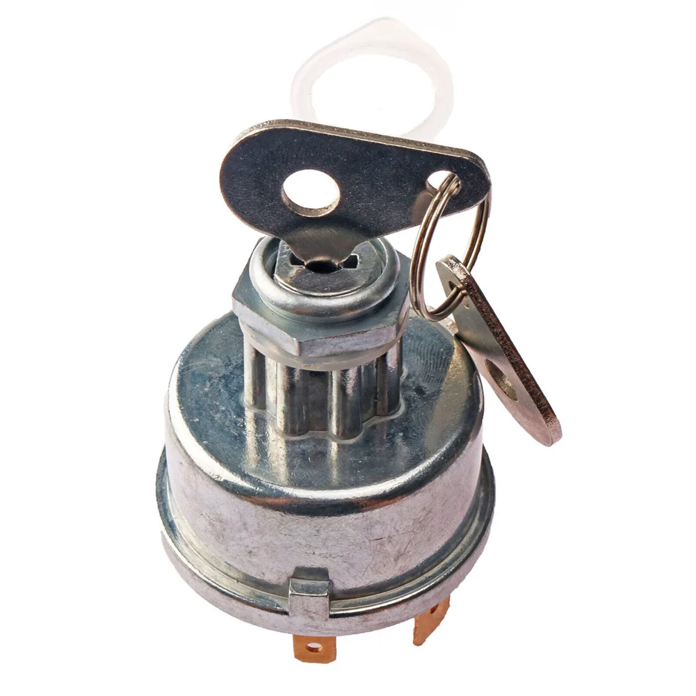 

Switch Tractor Accessories Durability For Lucas 128SA 35670 Tractor 2pcs Ignition Switch Keys Metal 1pc Ignition