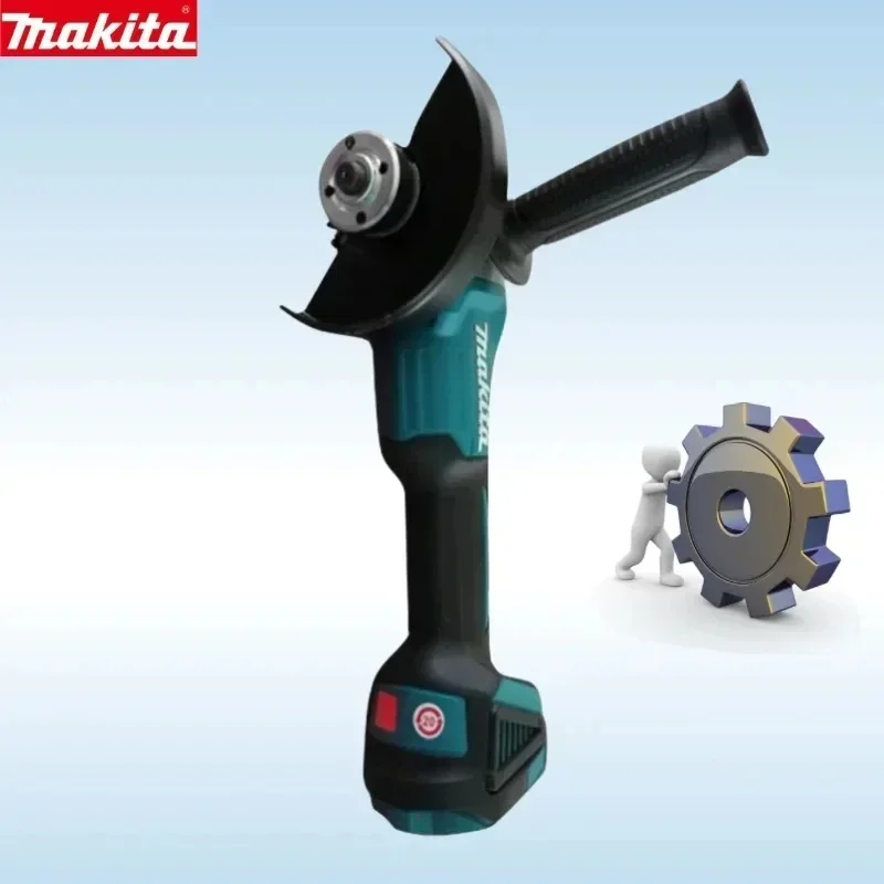 Makita 18V GrinderTools 125/100mm Brushless Grinding Machine Power Tool Electric Grinder Rechargeable Wireless Drill Free Shippi 4