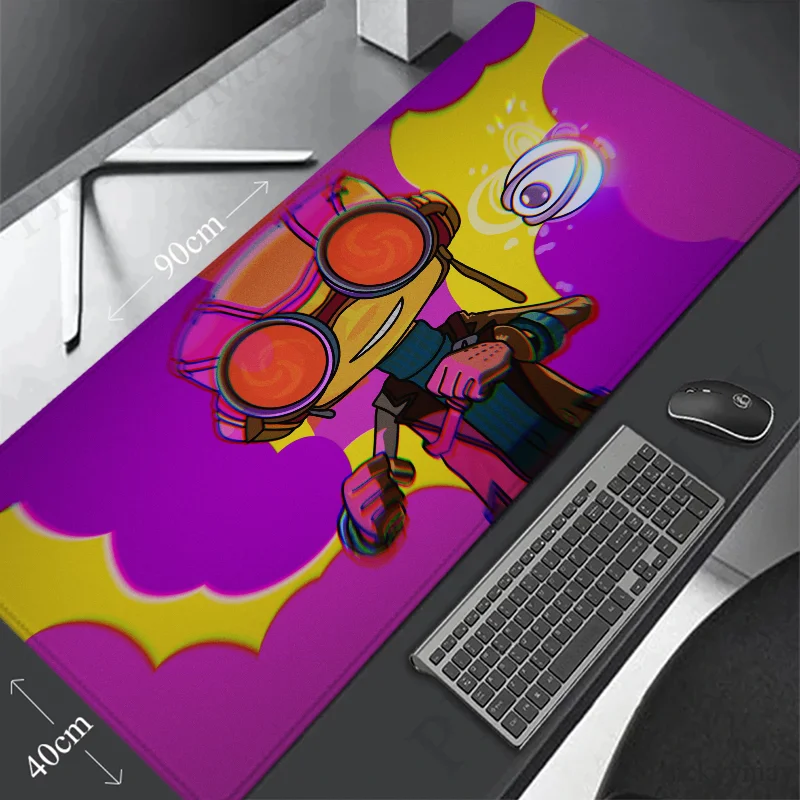 

Psychonaut Mouse Carpet Gaming Mouse Pad 900x400 Office Accessories Deskmat Mousepad Xxl Desk Mat Game Mats Gamer Mause Anime Pc